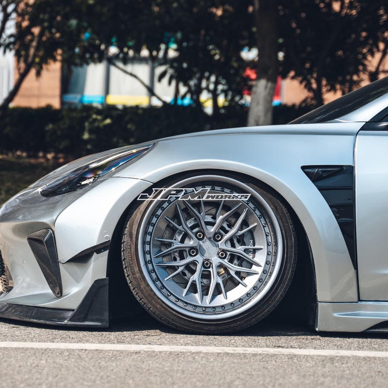 Robot Craftsman Tesla Model 3 2017-2023 “HACKER” Widebody FRP & Partial Carbon Full Kit