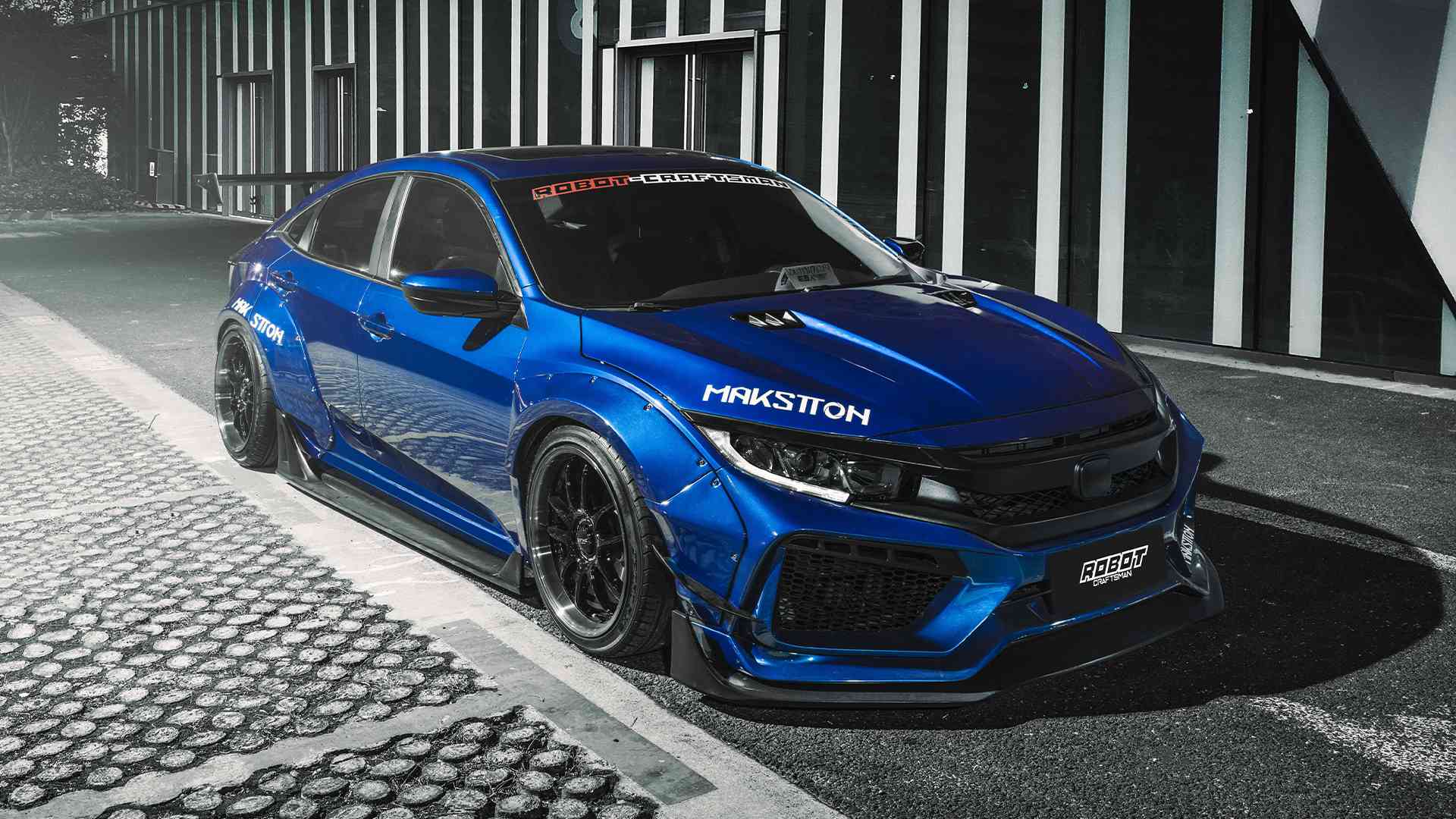 Robot 10th Gen Honda Civic SEDAN FRP Complete Widebody Kit