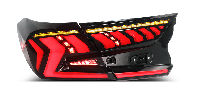 Full LED Tail Lights Assembly For 10th Gen Honda Accord 2018-2022