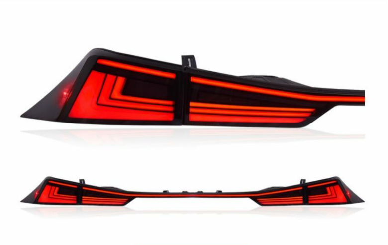 Full LED Tail Lights Assembly For Lexus IS250 2013-2022,with middle through light