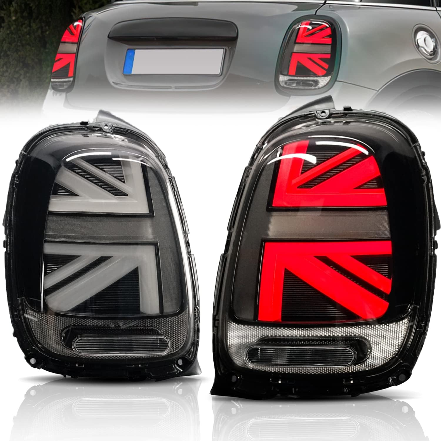 Archaic LED Tail Lights For Mini Cooper F55 F56 F57 F58 59 2014-2021 ...