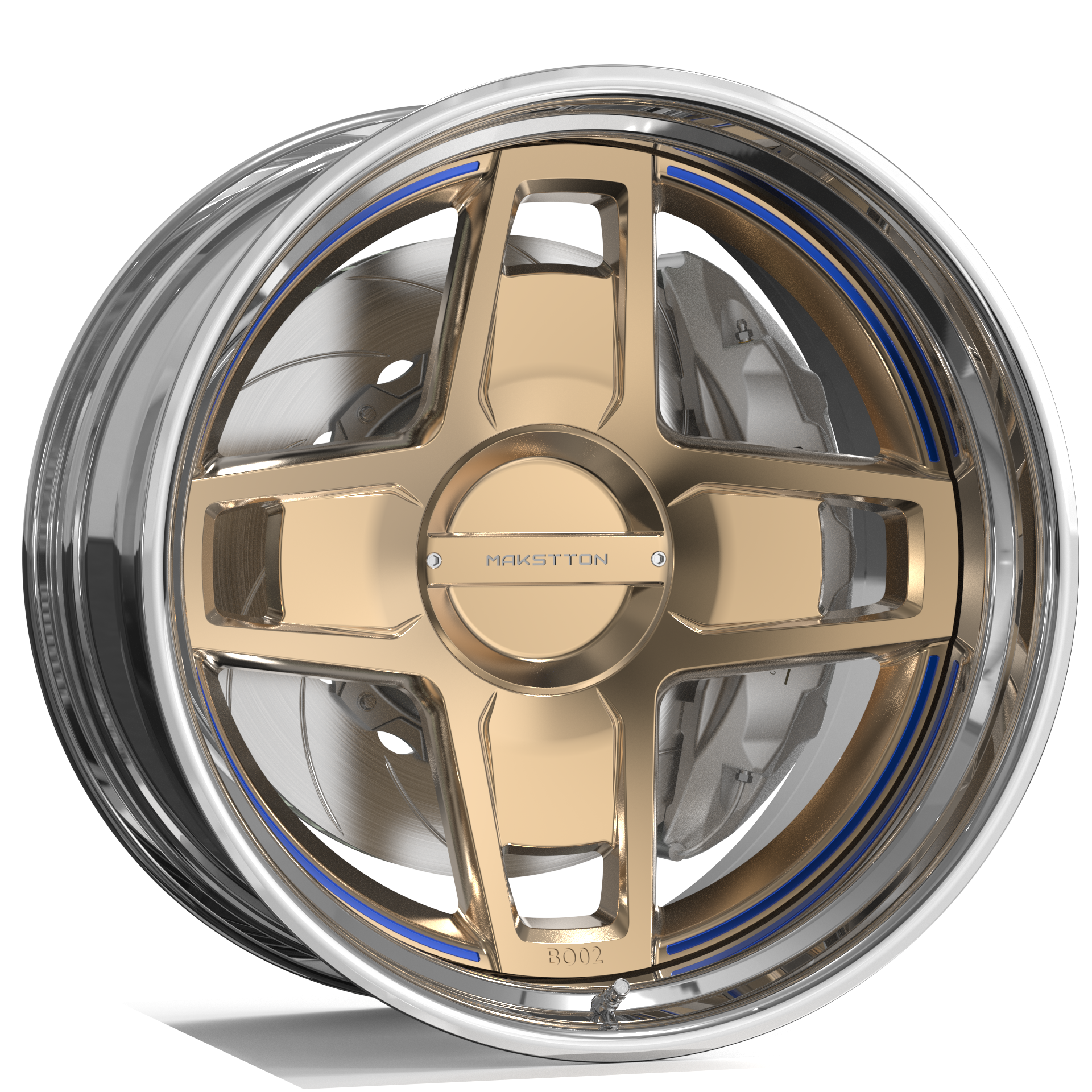Makstton 2-Piece Forged Wheel FG2P BO02