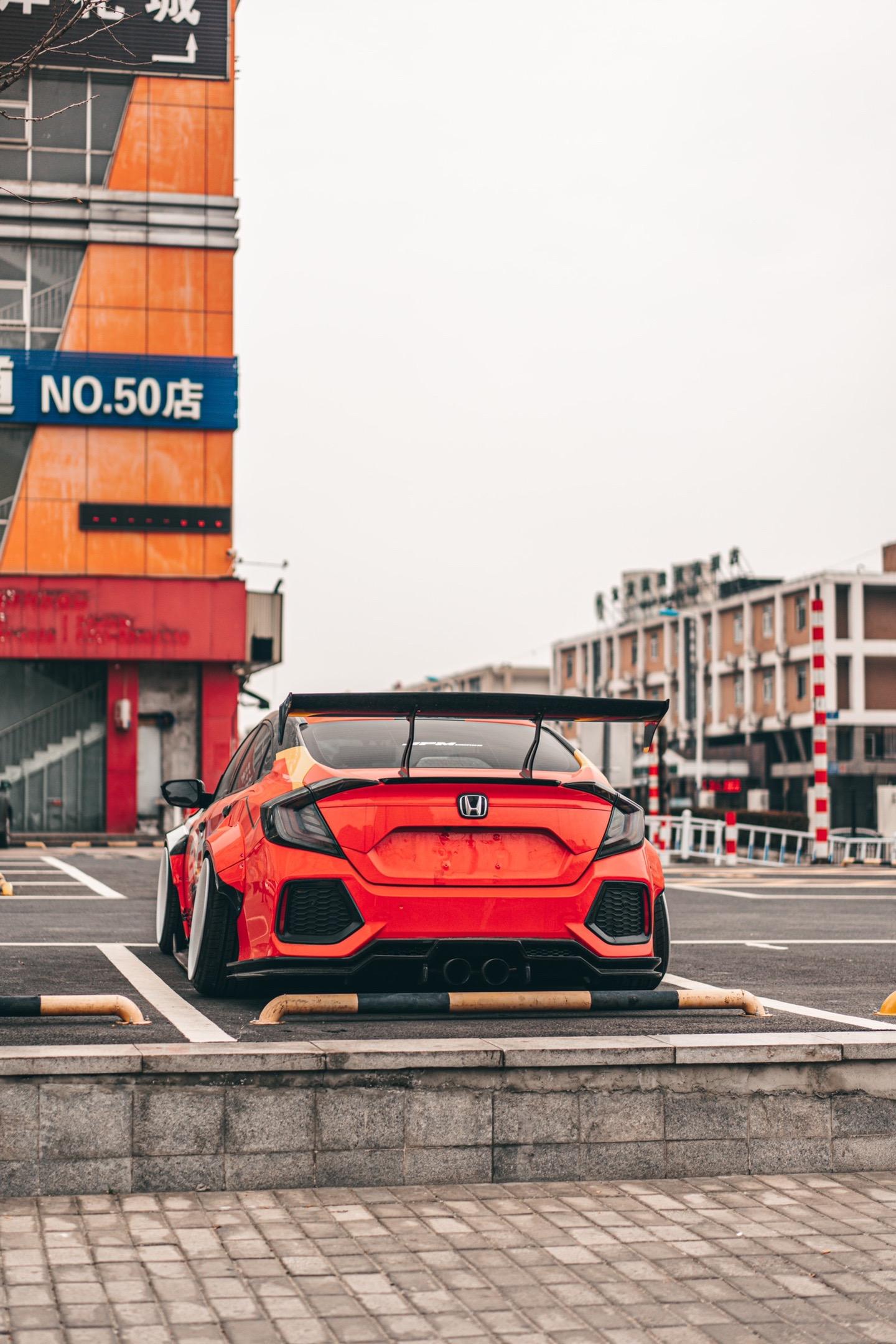 Robot 10th Gen Honda Civic SEDAN FRP Complete Widebody Kit