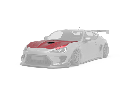 Robot Craftsman Toyota GT86 / BRZ Hood / Bonnet 922