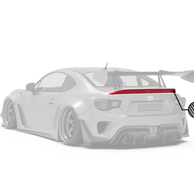 Robot Craftsman Toyota GT86 / BRZ Ducktail Spoiler