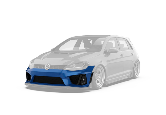 Robot Craftsman Volkswagen Golf / GTI / Golf R MK7 MK7.5 Front Bumper + Front Splitter 922