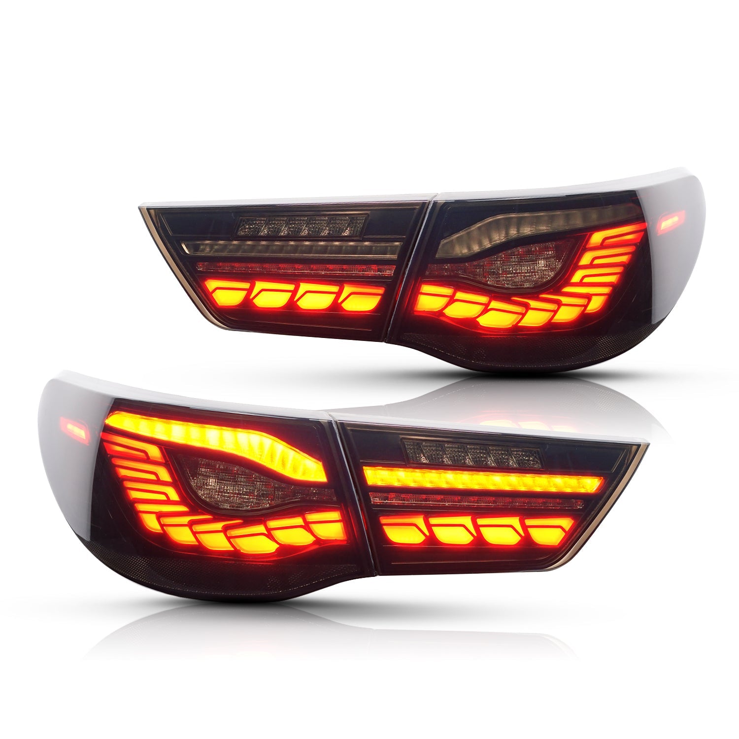 Full LED Tail Lights Assembly For Toyota Reiz/Mark X 2010-2013