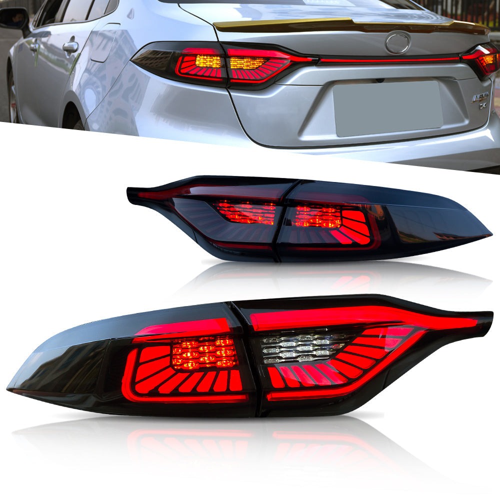 Full LED Tail Lights Assembly For Toyota Corolla 2020-2023 (US version)