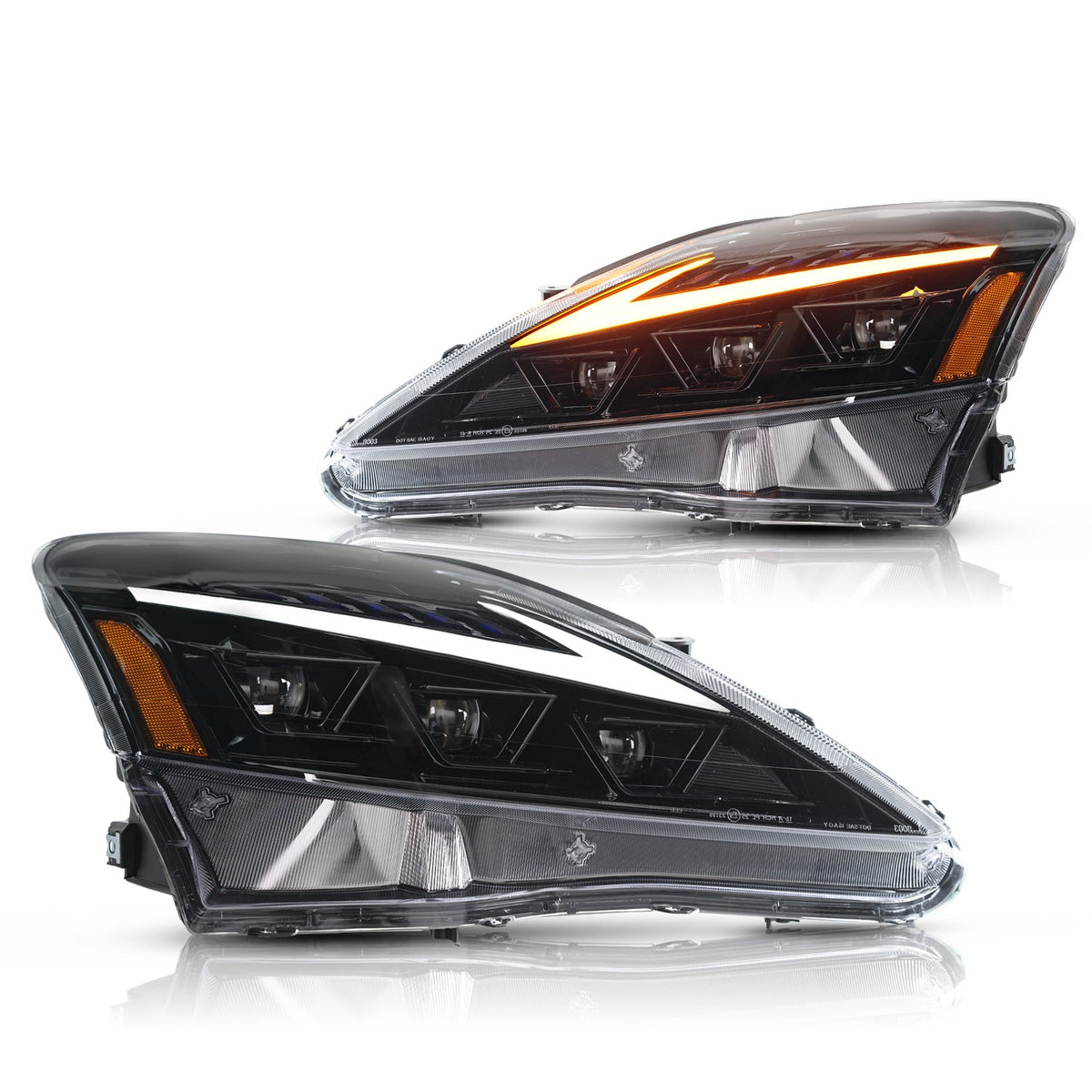 Full LED Headlights Assembly For Lexus IS250 2006-2012