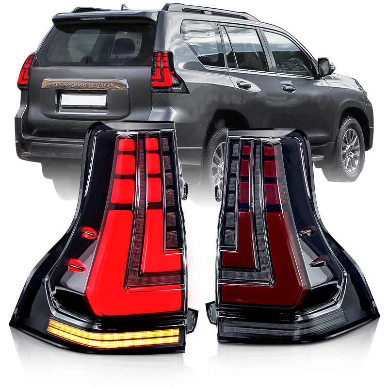 Full LED Tail Light Assembly For Lexus GX400/GX460 2010-2022 Toyota Prado 2010-2020