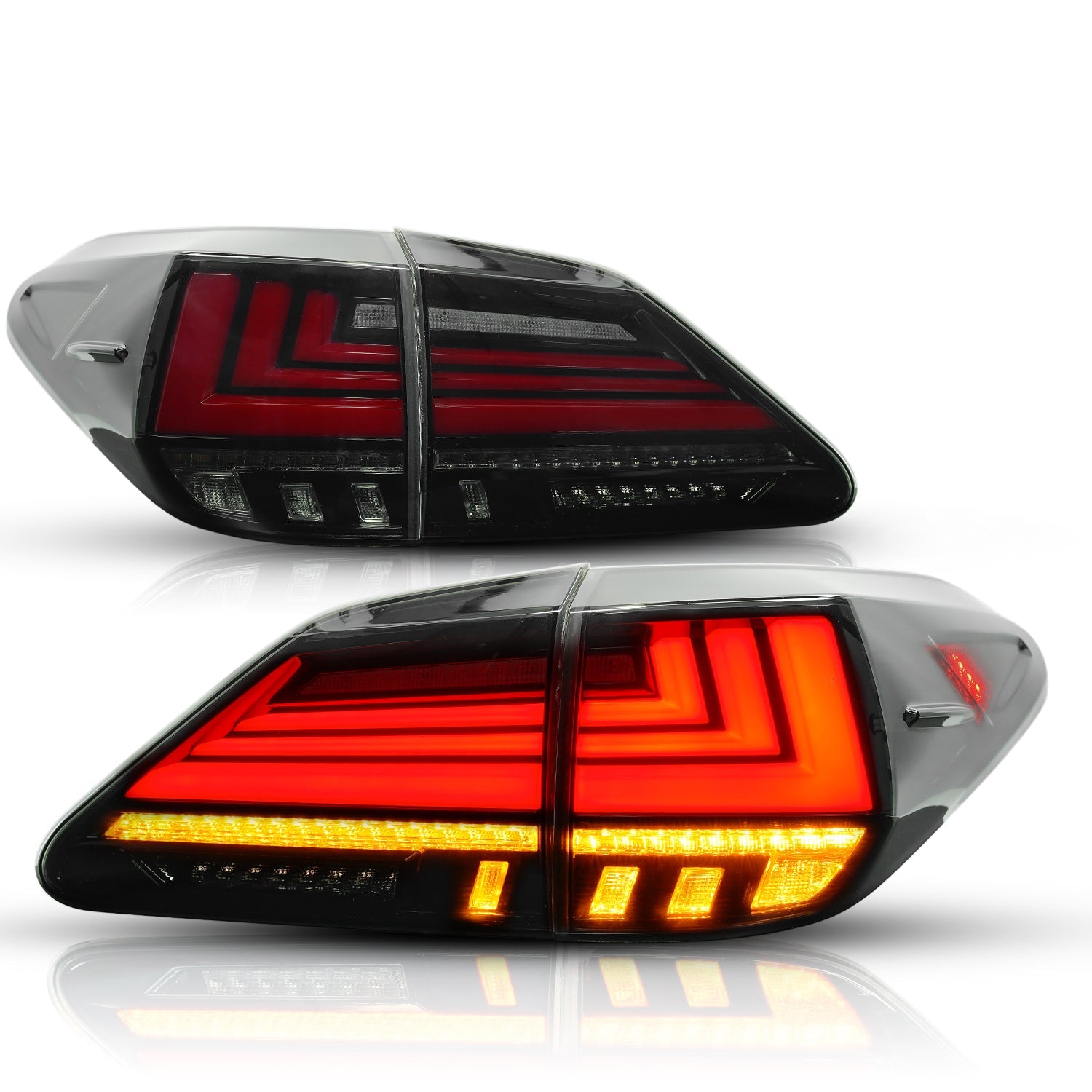 Full LED Tail lights Assembly For Lexus RX270 RX300 RX350 RX450H 2009-2015