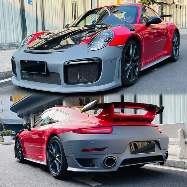 2012 - 2018 Porsche 911 991.1 GT2 RS Style Conversion Body Kit Aftermarket Carbon Fiber Part / Bodykit - Robot Bodykits