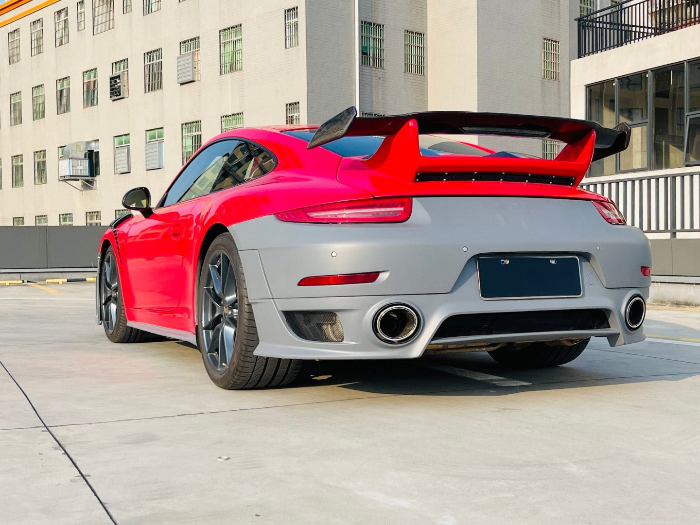 2012 - 2018 Porsche 911 991.1 GT2 RS Style Conversion Body Kit Aftermarket Carbon Fiber Part / Bodykit - Robot Bodykits