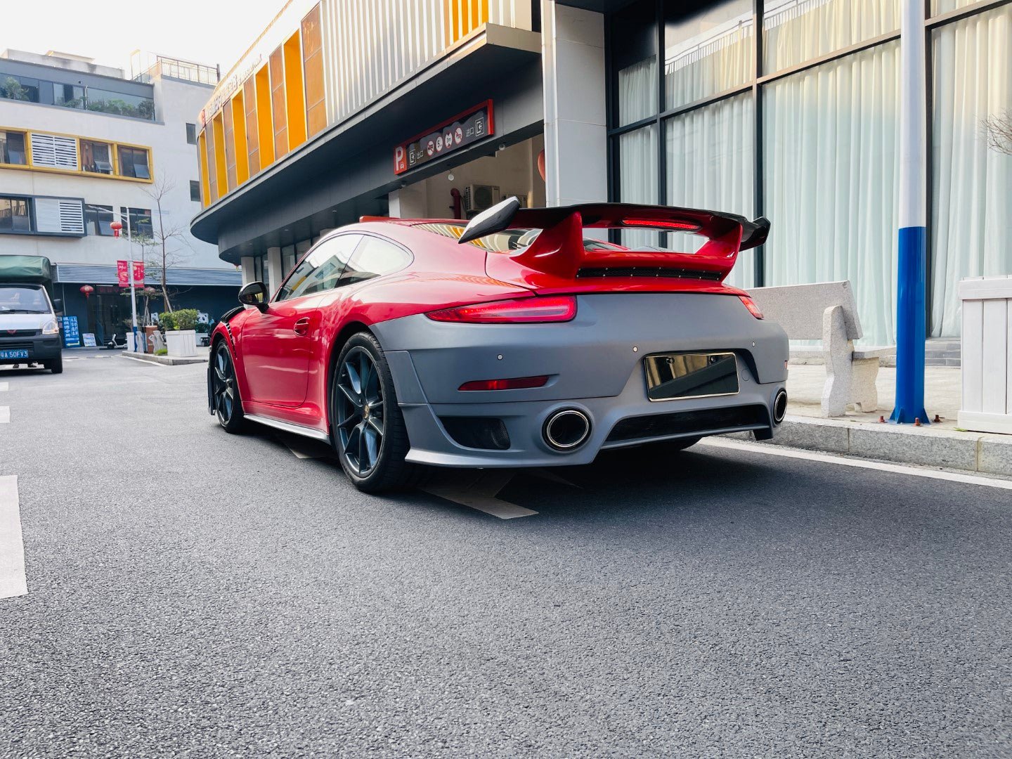 2012 - 2018 Porsche 911 991.1 GT2 RS Style Conversion Body Kit Aftermarket Carbon Fiber Part / Bodykit - Robot Bodykits
