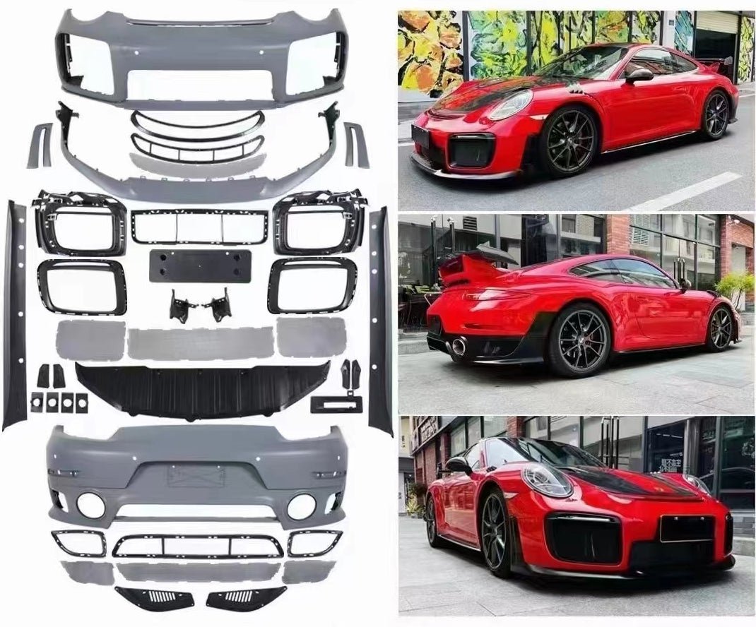 2012 - 2018 Porsche 911 991.1 GT2 RS Style Conversion Body Kit Aftermarket Carbon Fiber Part / Bodykit - Robot Bodykits