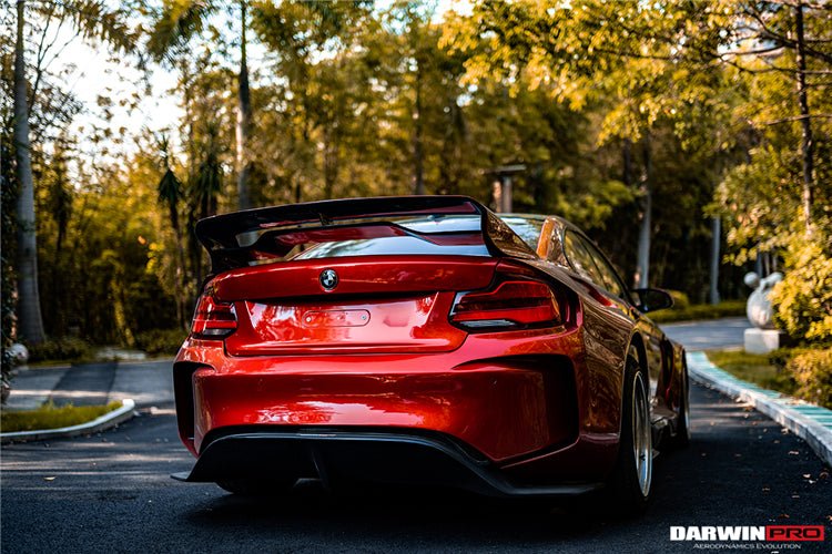 2014 - 2019 BMW 2 Series F22 VR Style Partial Carbon Fiber Wide Body Full Body Kit Aftermarket Carbon Fiber Part / Bodykit - Robot Bodykits