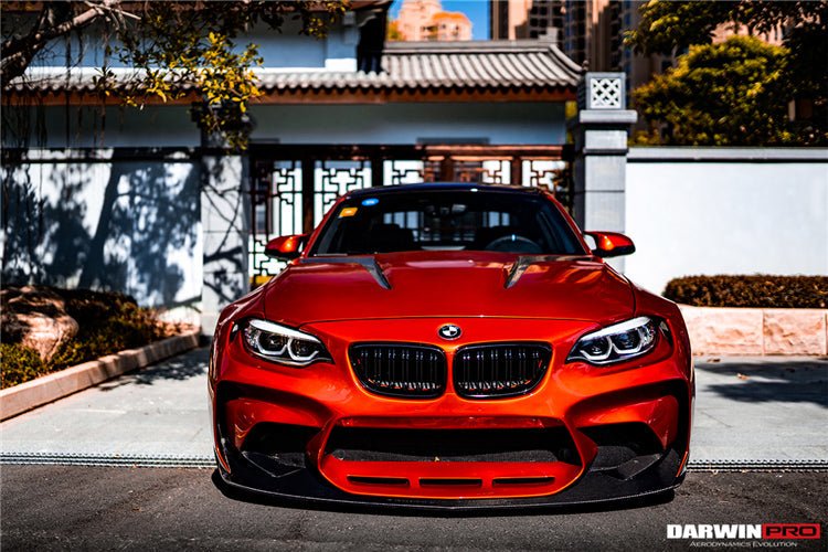2014 - 2019 BMW 2 Series F22 VR Style Partial Carbon Fiber Wide Body Full Body Kit Aftermarket Carbon Fiber Part / Bodykit - Robot Bodykits
