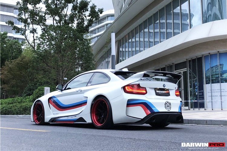 2014 - 2019 BMW 2 Series F22 VR Style Partial Carbon Fiber Wide Body Full Body Kit Aftermarket Carbon Fiber Part / Bodykit - Robot Bodykits