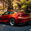2014 - 2019 BMW 2 Series F22 VR Style Partial Carbon Fiber Wide Body Full Body Kit Aftermarket Carbon Fiber Part / Bodykit - Robot Bodykits