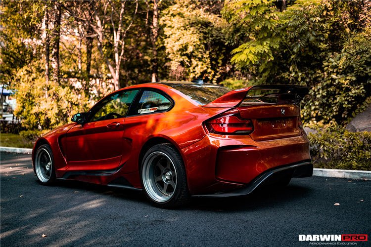 2014 - 2019 BMW 2 Series F22 VR Style Partial Carbon Fiber Wide Body Full Body Kit Aftermarket Carbon Fiber Part / Bodykit - Robot Bodykits