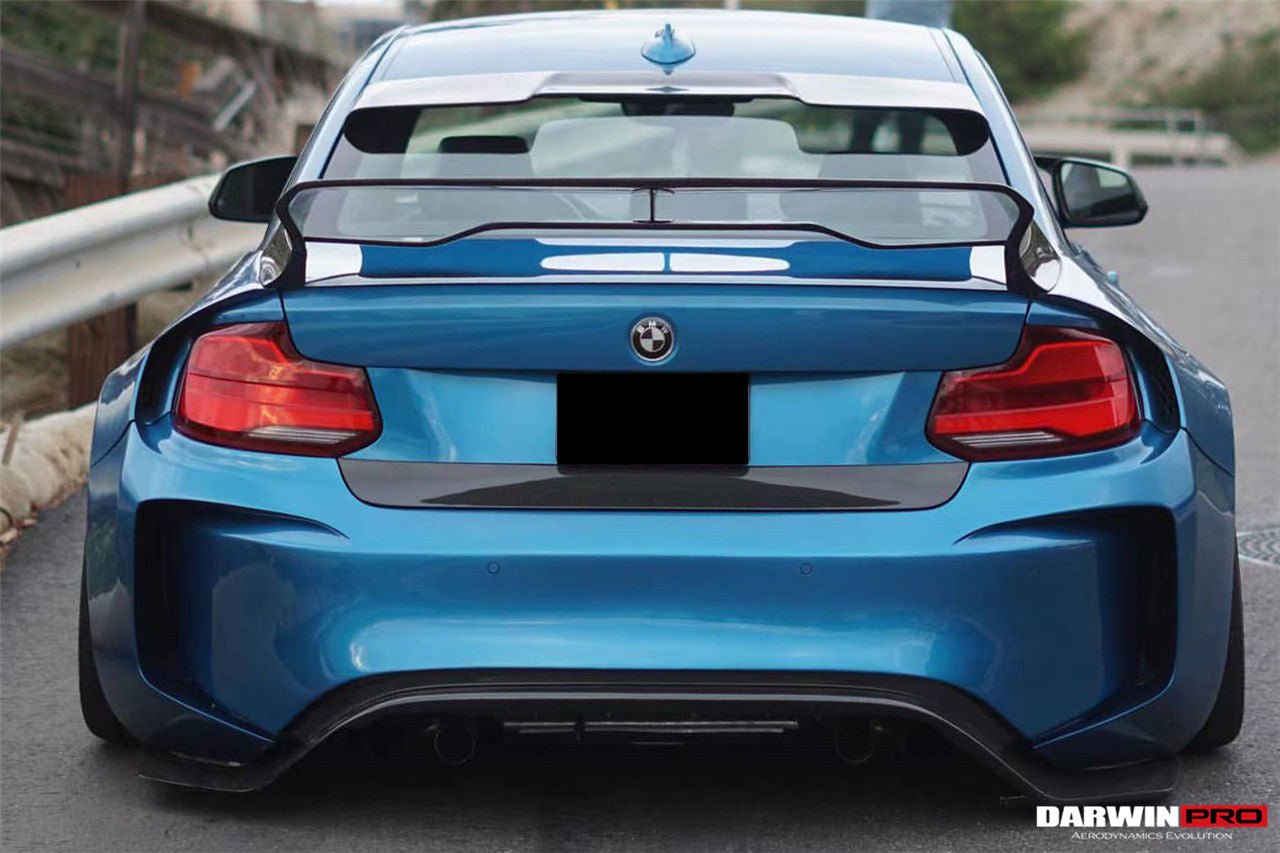 2014–2021 BMW VR - Style Trunk Spoiler Wing, Fits 2 Series, M2, F22, F87 Aftermarket Carbon Fiber Part / Bodykit - Robot Bodykits