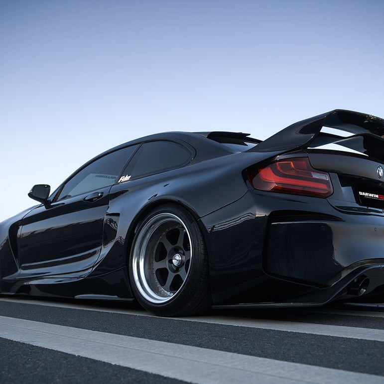 2014–2021 BMW VR - Style Trunk Spoiler Wing, Fits 2 Series, M2, F22, F87 Aftermarket Carbon Fiber Part / Bodykit - Robot Bodykits