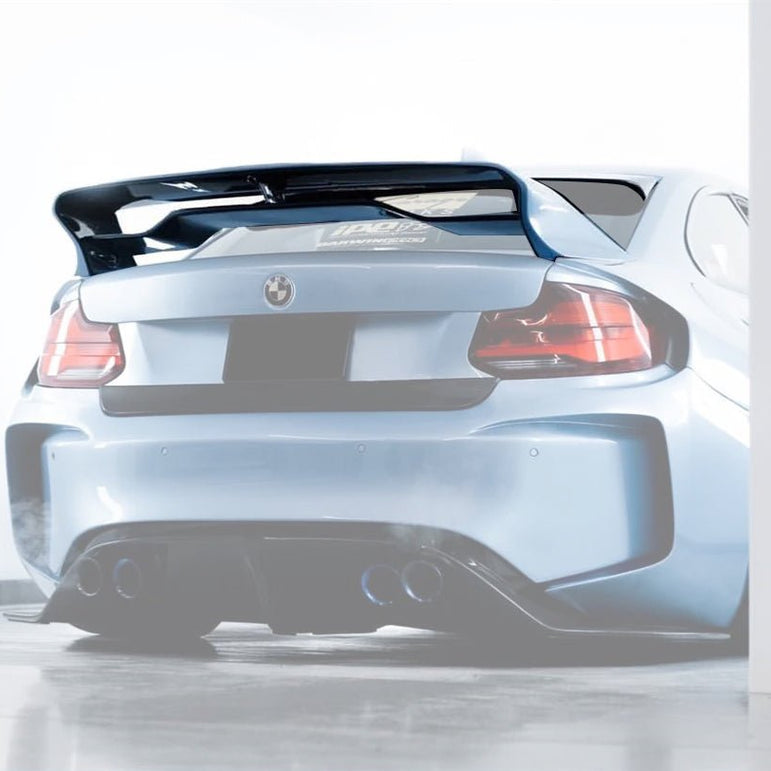2014–2021 BMW VR - Style Trunk Spoiler Wing, Fits 2 Series, M2, F22, F87 Aftermarket Carbon Fiber Part / Bodykit - Robot Bodykits
