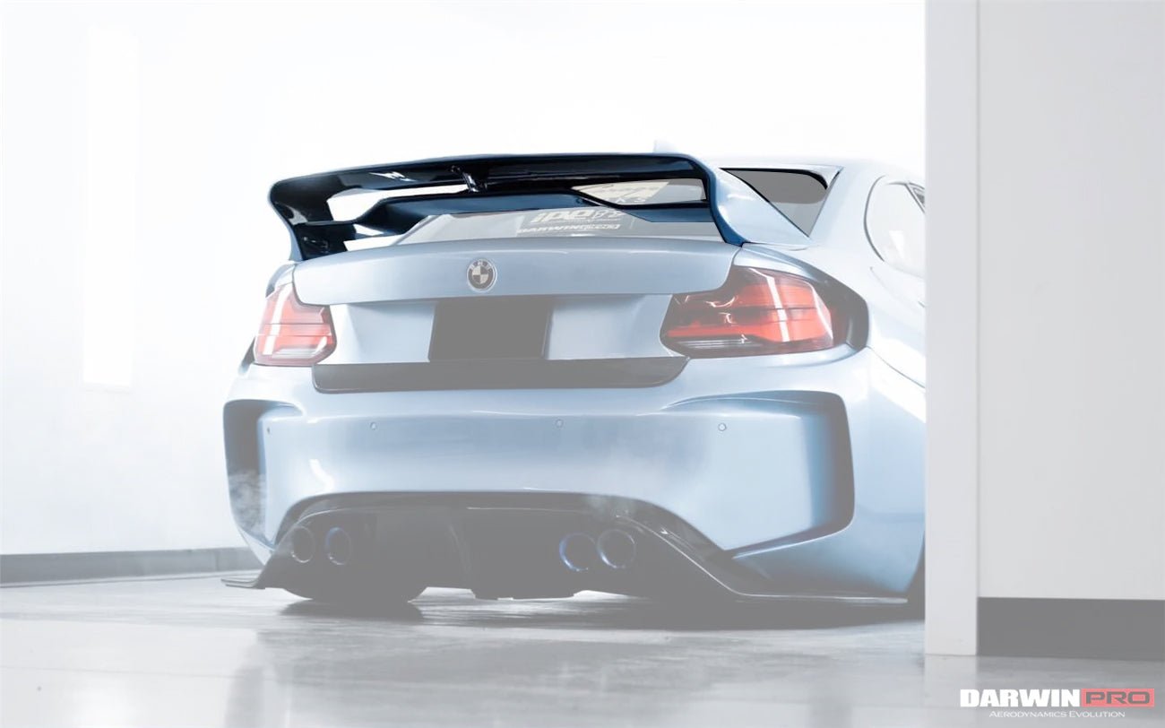 2014–2021 BMW VR - Style Trunk Spoiler Wing, Fits 2 Series, M2, F22, F87 Aftermarket Carbon Fiber Part / Bodykit - Robot Bodykits