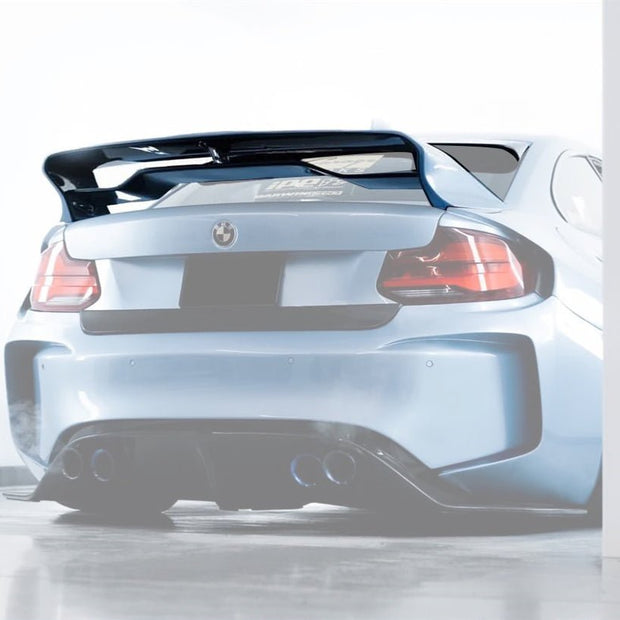 2014–2021 BMW VR - Style Trunk Spoiler Wing, Fits 2 Series, M2, F22, F87 Aftermarket Carbon Fiber Part / Bodykit - Robot Bodykits