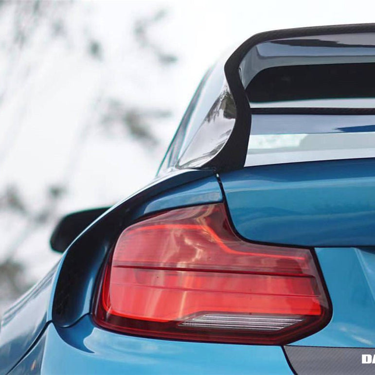 2014–2021 BMW VR - Style Trunk Spoiler Wing, Fits 2 Series, M2, F22, F87 Aftermarket Carbon Fiber Part / Bodykit - Robot Bodykits