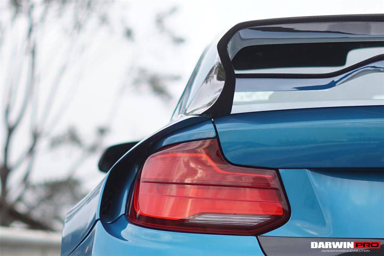 2014–2021 BMW VR - Style Trunk Spoiler Wing, Fits 2 Series, M2, F22, F87 Aftermarket Carbon Fiber Part / Bodykit - Robot Bodykits