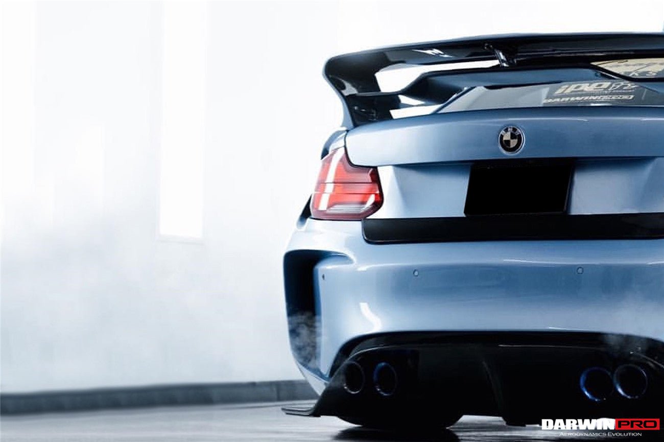 2014–2021 BMW VR - Style Trunk Spoiler Wing, Fits 2 Series, M2, F22, F87 Aftermarket Carbon Fiber Part / Bodykit - Robot Bodykits
