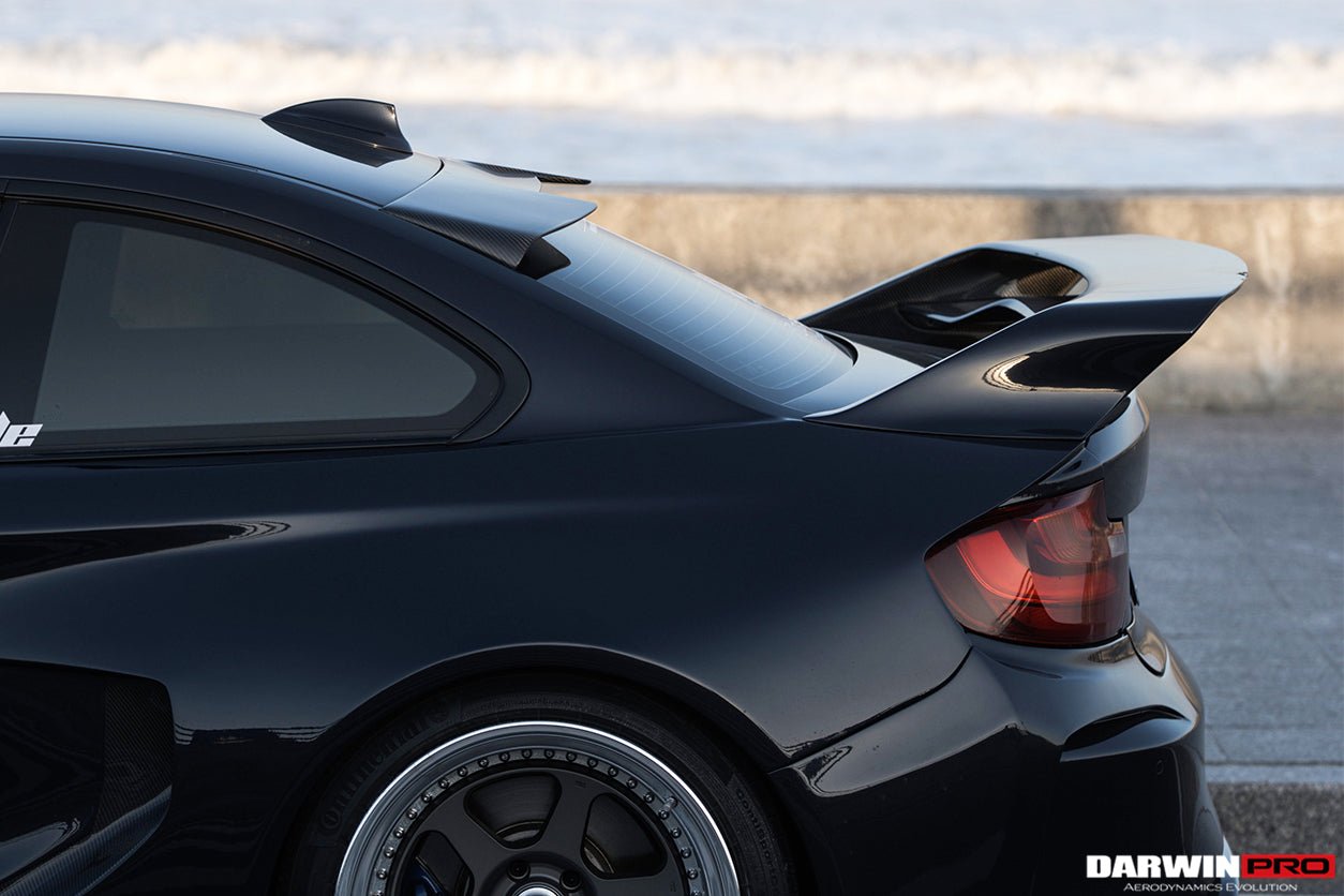 2014–2021 BMW VR - Style Trunk Spoiler Wing, Fits 2 Series, M2, F22, F87 Aftermarket Carbon Fiber Part / Bodykit - Robot Bodykits