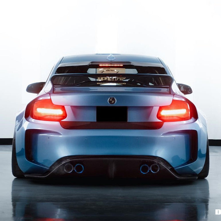 2014–2021 BMW VR - Style Trunk Spoiler Wing, Fits 2 Series, M2, F22, F87 Aftermarket Carbon Fiber Part / Bodykit - Robot Bodykits