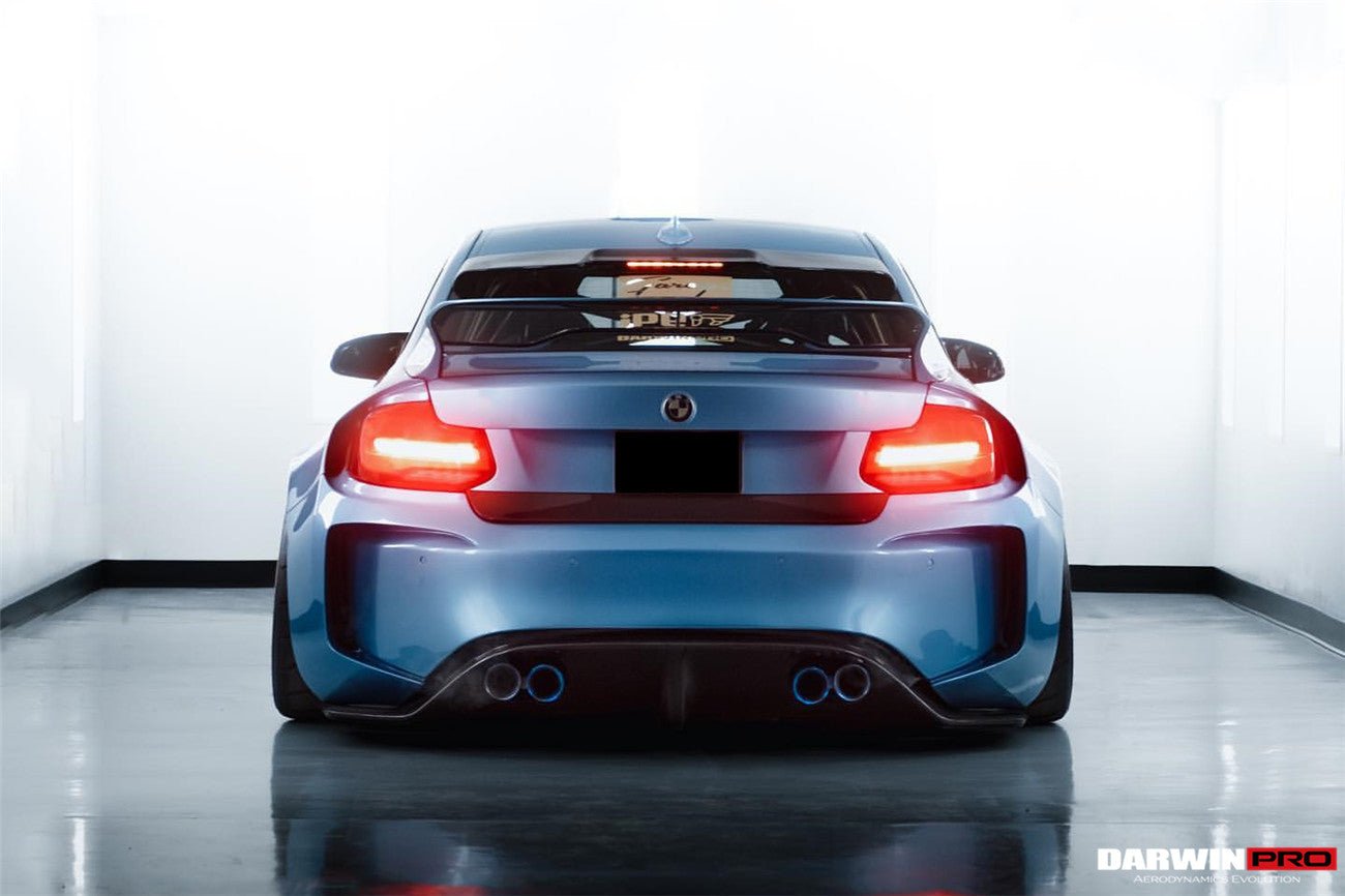 2014–2021 BMW VR - Style Trunk Spoiler Wing, Fits 2 Series, M2, F22, F87 Aftermarket Carbon Fiber Part / Bodykit - Robot Bodykits