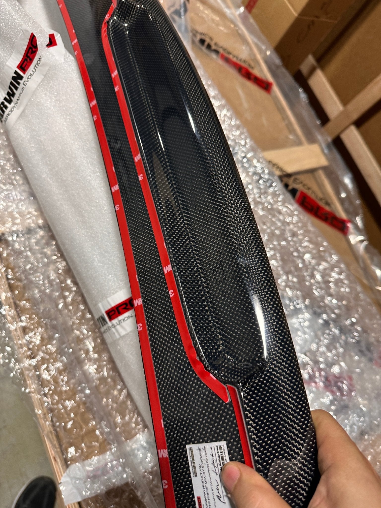 2015 - 2020 Ferrari 488 GTB BKSS Style Carbon Fiber Trunk Spoiler Aftermarket Carbon Fiber Part / Bodykit - Robot Bodykits