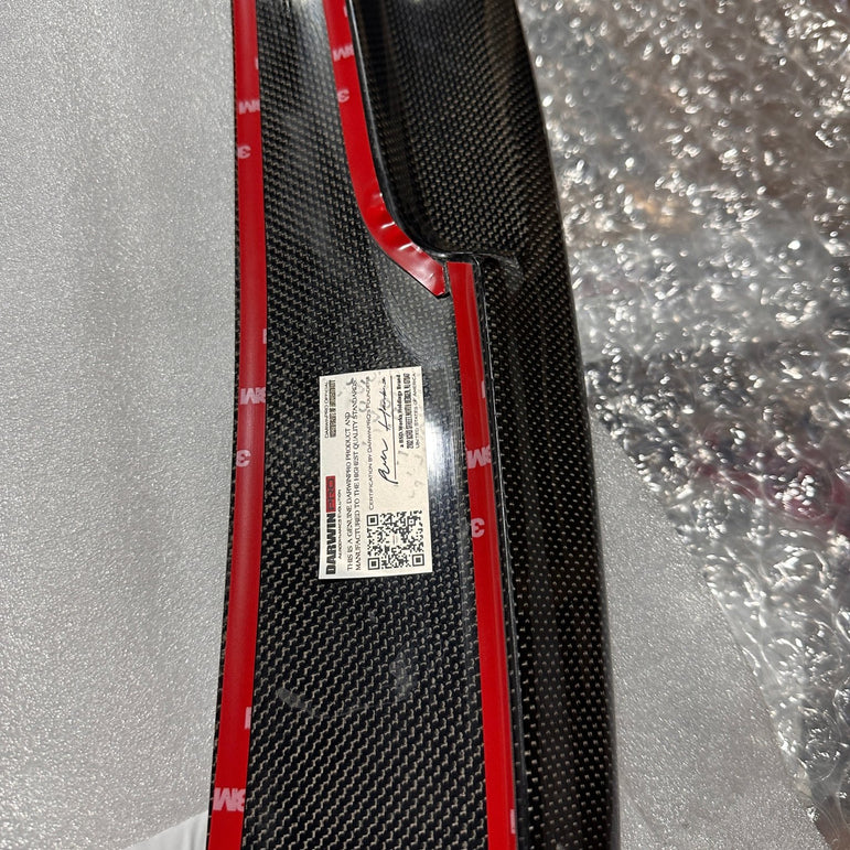 2015 - 2020 Ferrari 488 GTB BKSS Style Carbon Fiber Trunk Spoiler Aftermarket Carbon Fiber Part / Bodykit - Robot Bodykits