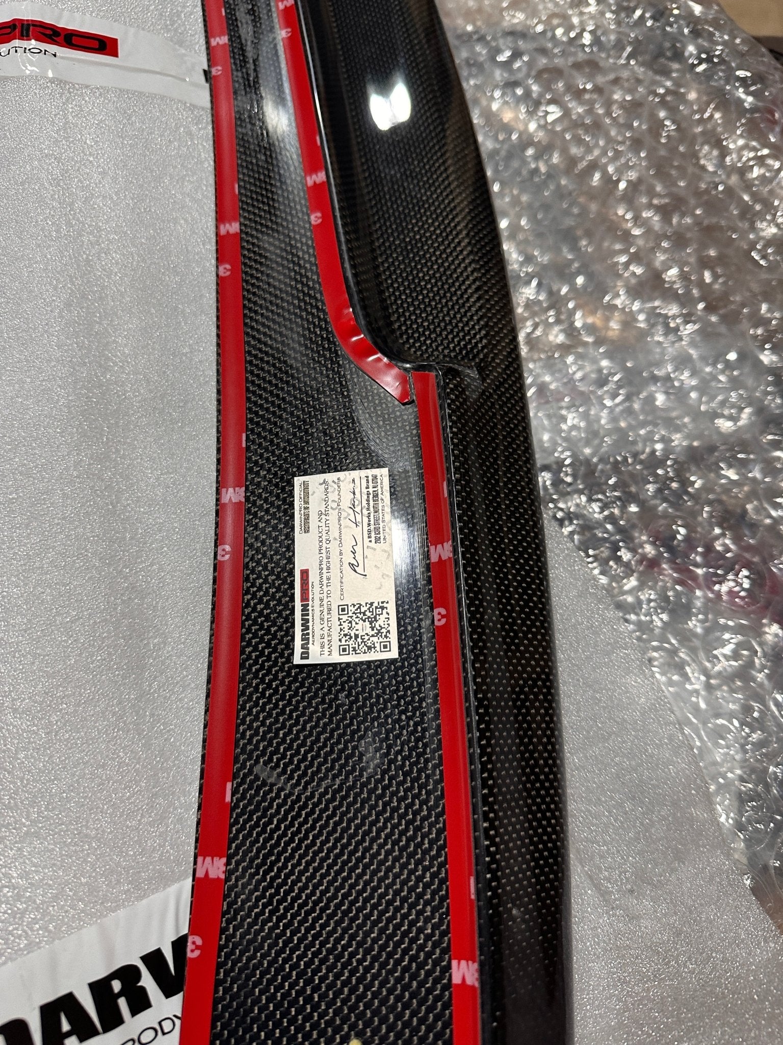 2015 - 2020 Ferrari 488 GTB BKSS Style Carbon Fiber Trunk Spoiler Aftermarket Carbon Fiber Part / Bodykit - Robot Bodykits