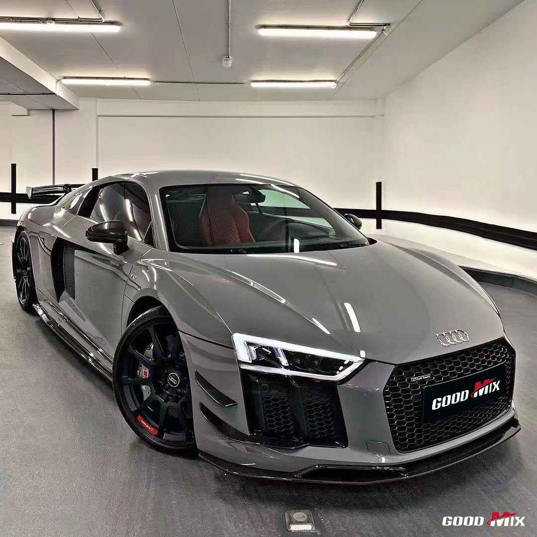 2016-2018 Audi R8 Full Dry Carbon Aerodynamics kit Aftermarket Carbon Fiber Part / Bodykit - Robot Bodykits
