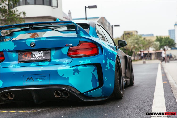 2016 - 2020 BMW M2 F87 VR Style Partial Carbon Fiber Wide Full Body kit Aftermarket Carbon Fiber Part / Bodykit - Robot Bodykits