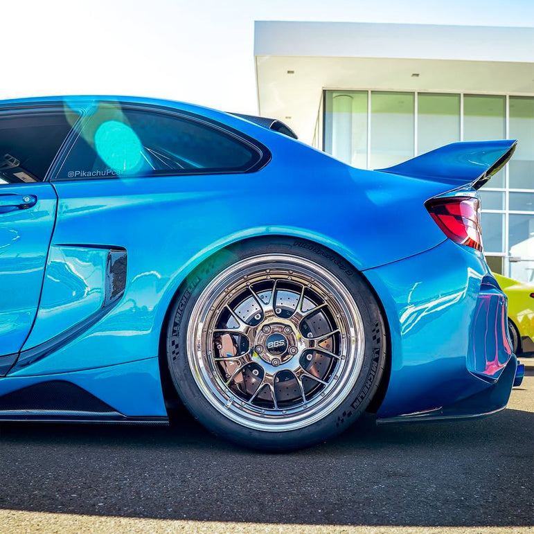 2016-2020 BMW M2 F87 VR Style Partial Carbon Fiber Wide Full Body kit Aftermarket Carbon Fiber Part / Bodykit - Robot Bodykits