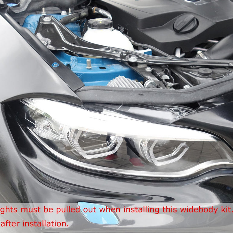 2016-2020 BMW M2 F87 VR Style Partial Carbon Fiber Wide Full Body kit Aftermarket Carbon Fiber Part / Bodykit - Robot Bodykits