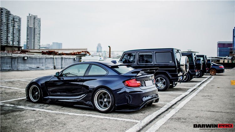 2016-2020 BMW M2 F87 VR Style Partial Carbon Fiber Wide Full Body kit Aftermarket Carbon Fiber Part / Bodykit - Robot Bodykits