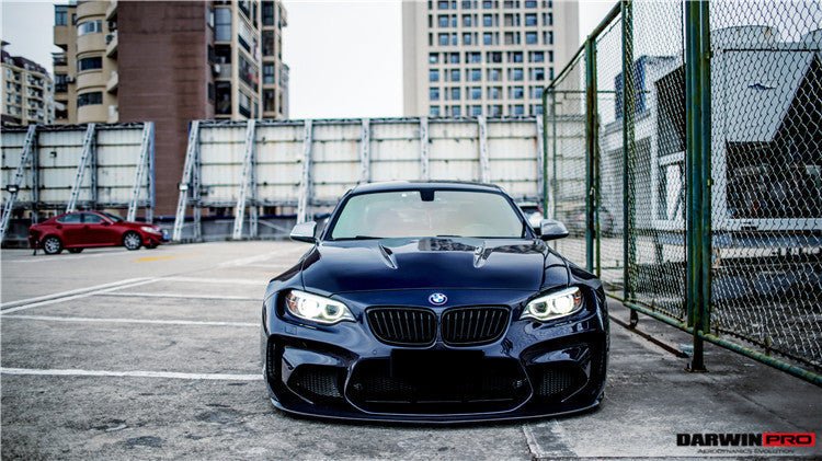 2016-2020 BMW M2 F87 VR Style Partial Carbon Fiber Wide Full Body kit Aftermarket Carbon Fiber Part / Bodykit - Robot Bodykits