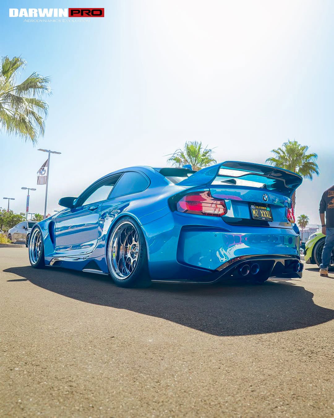 2016-2020 BMW M2 F87 VR Style Partial Carbon Fiber Wide Full Body kit Aftermarket Carbon Fiber Part / Bodykit - Robot Bodykits
