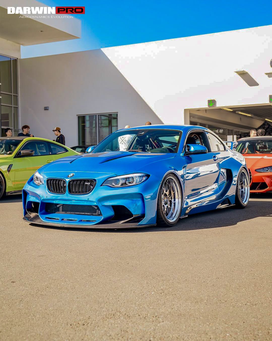 2016-2020 BMW M2 F87 VR Style Partial Carbon Fiber Wide Full Body kit Aftermarket Carbon Fiber Part / Bodykit - Robot Bodykits