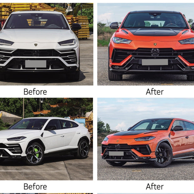 2018 - 2022 Lamborghini Urus Conversion to 2023 Body Kit Aftermarket Carbon Fiber Part / Bodykit - Robot Bodykits