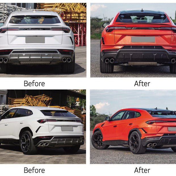 2018 - 2022 Lamborghini Urus Conversion to 2023 Body Kit Aftermarket Carbon Fiber Part / Bodykit - Robot Bodykits