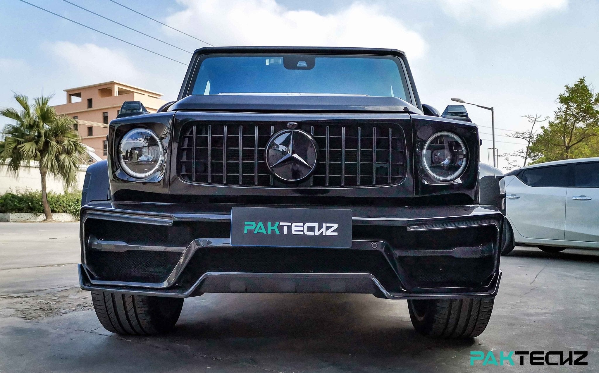 2019 Mercedes Benz G-Class W464 Paktechz Full Dry Carbon Aerodynamics kit Aftermarket Carbon Fiber Part / Bodykit - Robot Bodykits