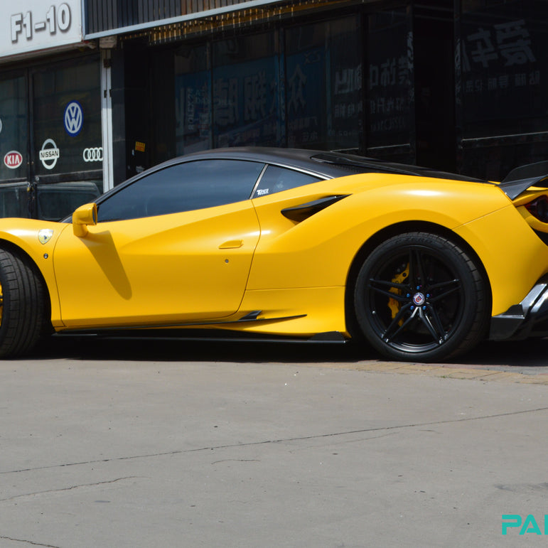 Ferrari F8 Paktechz Full Dry Carbon Aerodynamics kit